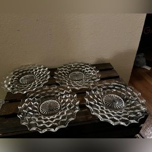 Vintage American Fostoria plates
